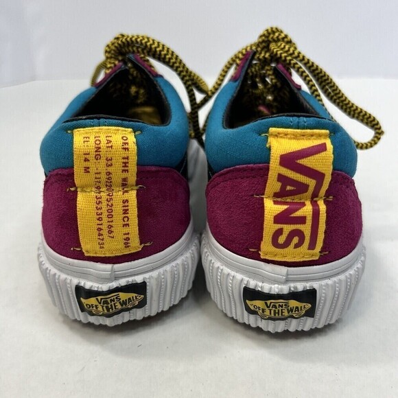 Vans Old Skool TC Lug 66 Supply Skate Sneakers Men's 6.5 Suede Colorblock - Picture 10 of 11